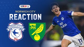 REACTION  CARDIFF CITY vs NORWICH [upl. by Johannah]