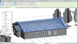 Small Church in Revit [upl. by Sabra]