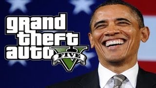 Barack Obama In GTA 5 [upl. by Doroteya]