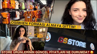 OSIMHEN FORMASI YAPTIRMAYA GİTTİM  GS STORE ZİYARETİ  BAŞKA HANGİ ÜRÜNLERİ ALDIM  FORMA VLOG [upl. by Sutherlan72]