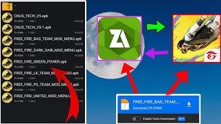 How To Set Free Fire OBB File  ZArchiver Free File Ke OBB Set Kare  Free Fire OBB File Set In 2024 [upl. by Llaccm]