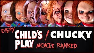 Every Childs Play  Chucky Movie RANKED [upl. by Ahsilac917]