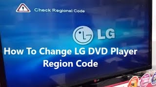 How To Change LG DVD Player Region Code [upl. by Bowles]