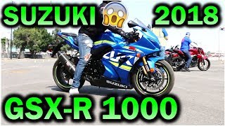 LA NUEVA SUZUKI GSXR 1000 2018  PRECIO  TEST DRIVE 2017 [upl. by Iba]