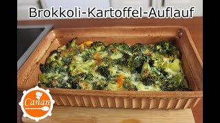 BROKKOLIKARTOFFELAUFLAUF auf türkische Art  schnell lecker und richtig gesund Canans Rezepte [upl. by Jacobson95]