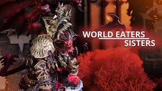 World Eaters vs Adepta Sororitas  A 10th Edition Warhammer 40k Battle Report [upl. by Jared]