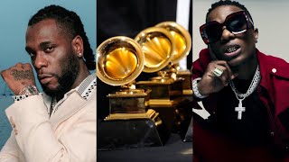 Burna Boy Wizkid Win At The 2021 Grammy Awards See Full List Of Winners [upl. by Ahsika]