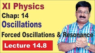 NCERT XI Physics Chap148  Forced Oscillations  Resonance  Oscillations [upl. by Atinod610]