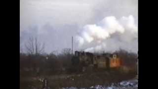 Rahway Valley RR 13 and Caboose 102 Roselle Park 1950s [upl. by Enalb726]