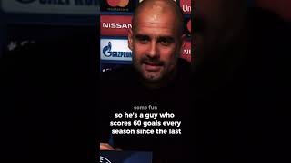 pep guardiola talking about Messi [upl. by Nyleikcaj]