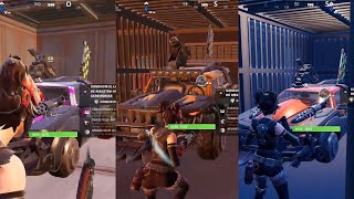 ¡UBICACIÓN TODOS los COCHES MÍTICOSNITRO y GARAJES SECRETOS en FORTNITE Temporada 3 Lockjaws [upl. by Yllop560]