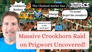 Massive Crookhorn Raid on Prigwort Uncovered A Dark Night in Dolmenwood  3orcs Exclusive [upl. by Gibbon]