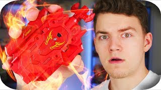 BEST Beyblade Burst Launcher EVER  Most Powerful Burst Launcher [upl. by Eimilb607]