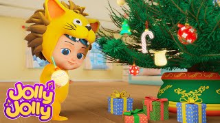 🎄O Christmas Tree  Christmas Songs For Kids  Jolly Jolly Nursery Rhymes [upl. by Aihsekel]