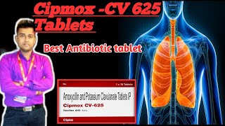 Cipmox CV 625 Tablet Uses in Hindi Amoxicillin and potassium clavulanate tabletsBest Antibiotic [upl. by Rebecca521]