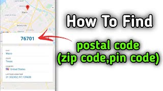 How to find postal code or zip code all area zip code and pin code find part 3 [upl. by Nagy]