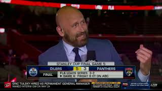 NHL Tonight reacts to the Edmonton Oilers Game 5 win  18062024 [upl. by Small]