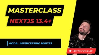 Nextjs Modal Intercepting Routes [upl. by Ailito]