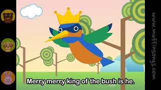 Muffin Songs Kookaburra  nursery rhymes amp children songs with lyrics  muffin songs [upl. by Bullivant157]