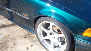 BMW E36 side indicator facelift to pre facelift how to [upl. by Tiloine335]