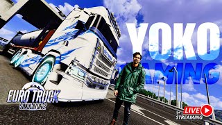 🔴ETS2 LIVE  TRUCKERSMP LIVE  EURO TRUCK SIMULATOR 2 LIVE  pxn v9 GAMEPLAY  YOKO GAMING [upl. by Maxi277]