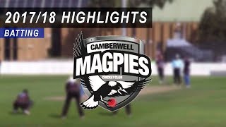 201718 Round 1 vs Camberwell 1st XI Batting Highlights [upl. by Asteria]