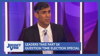 Leaders take part in Question Time Election Special  Jeremy Vine [upl. by Ycram811]