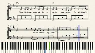 The Lakes  Taylor Swift  Piano Sheet Music [upl. by Horacio673]