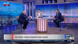 Háború Ukrajnában  Nógrádi György 20241125  HÍR TV [upl. by Eniliuqcaj202]