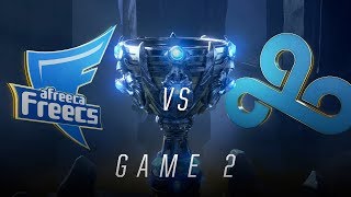 AFS vs C9  Quarterfinal Game 2  World Championship  Afreeca Freecs vs Cloud9 2018 [upl. by Attenreb]