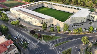 BUCHAREST  2024 ARCH of TRIUMPH STADIUM   Stadionul Arcul De Triumf [upl. by Butler828]