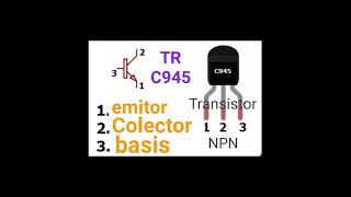 BELAJAR ELEKTRONIKA Mengenal TRANSISTOR bc547 A733 C945 A1015 C1815 2n5401 2n5551 [upl. by Chadwick82]