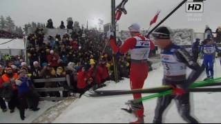 VM Mens 30 Km Pursuit Holmenkollen 2011  Petter Northugs CRAZY FINISH [upl. by Nylzzaj]