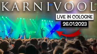 Karnivool Live  Cologne Germany 26th January 2023 Live Music Hall [upl. by Irtemed]