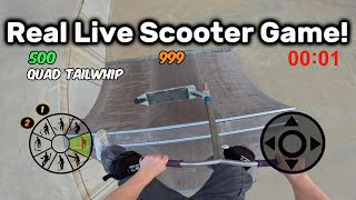 Scooter Game in Real Live🤯 [upl. by Riti]