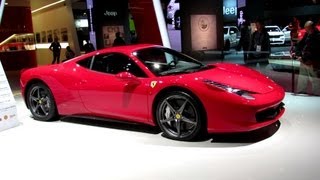 2013 Ferrari 458 Italia  Exterior  2012 Paris Auto Show [upl. by Disario]