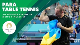 An Incredible Para Table Tennis Final Where Viktor Didukh Wins M28 Gold 🥇🇺🇦 [upl. by Alexis662]