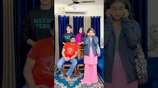 Likhne mein kaisa hai😂 saamiyashahidaly familycomedy shorts [upl. by Addie]