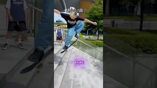 Skateboard skill Đóng 15 bậc như Huyền Xuân [upl. by Semela]