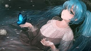 🎶 Nightcore ▶ 😿 UNDERWATER 😿 Lyrics  Nikki Flores [upl. by Aciraa]