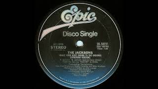 The Jacksons  Shake Your Body Down To The Ground 12quot John Luongo Disco Mix [upl. by Finley]