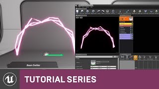 Intro to Cascade Creating a Beam Emitter  07  v42 Tutorial Series  Unreal Engine [upl. by Notlim]