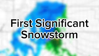 First Significant Winter Storm of the Season to impact Colorado New Mexico [upl. by Alage]