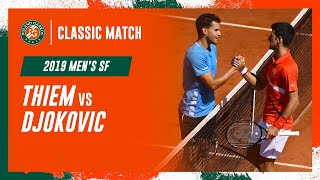 Djokovic vs Thiem 2019 Mens semifinal  RolandGarros Classic Match [upl. by Freeland445]