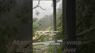 Asheville North Carolina flooding ncflooding ashevillenorthcarolina [upl. by Fassold]