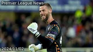 David De Gea proves Erik ten Hag wrong yet again after Man United sacking [upl. by Basset]