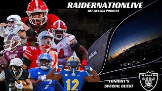 “RaiderNationLive”  OffSeason Podcastquot Sundaynight Draft recap with thegoat209 [upl. by Derzon]