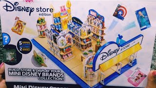 UNBOXING MINI BRAND DISNEY STORE EDITION LETS SEE IF WE GOT A RARE THIS TIME [upl. by Nitsuj]