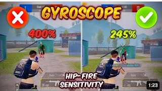 Bgmi Low Sensitivity VS High Sensitivity  Best Gyro Sensitivity 400 VS 245 tipsandtricks tdm [upl. by Mistrot]