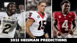 My 2025 Heisman Award Predictions [upl. by Nnagem]